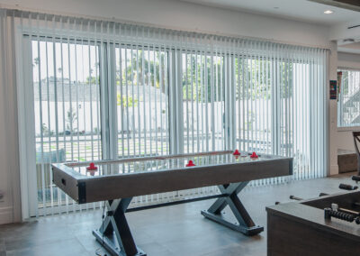 Norman Vertical Blind Media Room