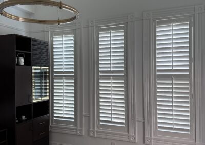 Wood Shutters with Casing
